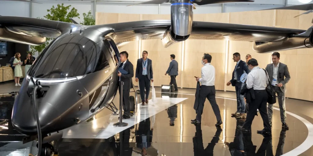 The founder of Vertical Aerospace is injecting $50 million into the flying-taxi venture to ensure its continuity, stating, “I’m backing up my words with my own investment.”