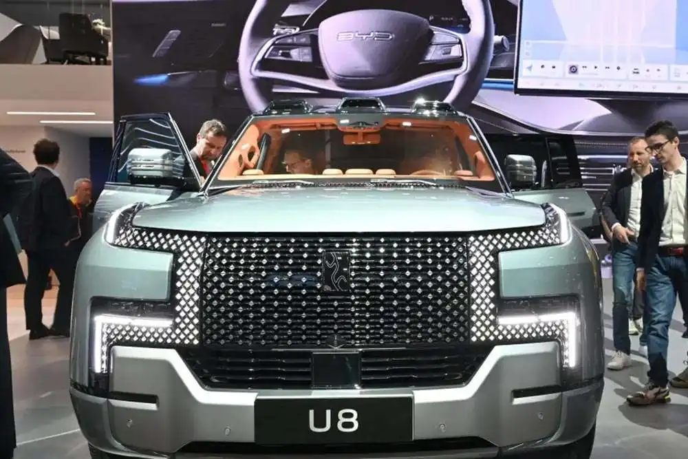 EV competition in China is so fierce that built-in fridges are passé and Tesla-beating BYD offers drones and gaming-friendly detachable steering wheels
